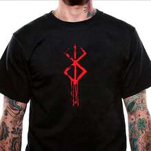 Men T-Shirts - 黑色 - 查看 4