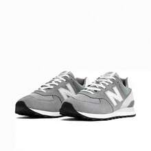 New Balance NB 574 Retro Patchwork Letter Low-Top Rubber Casual City Commute Running Shoes Unisex U574TG2 - U574TG2 - View 2