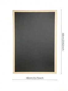 Blackboard, Writable With Chalk On Its Surface, Stain-Resistant And Easy To Wipe Clean. Three Sizes Available, Wall-Mounted For Home And Teaching Use, Lightweight And Durable. - Multiple Specifications - View 12