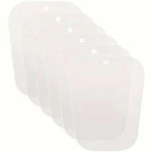 2/10pcs Transparent Long Shaping Inserts, Resilient And Sturdy, Won't Bend Or Collapse, Smooth Edges Won't Damage Sock Cuffs, Suitable For Various Over-The-Knee Long Socks, Stable Shape Retention For Seasonal Storage, Effectively Maintains Sock Shape And Prevents Deformation - A - View 5