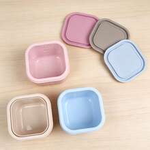 1pc Silicone Baby Food Storage Container, 120ml/4oz Capacity With Lid, Easter Thanksgiving Christmas Gift - Multicolor - View 8