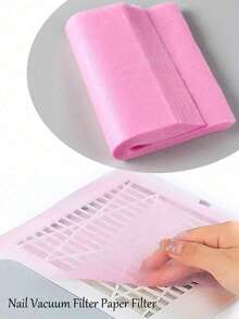 Set Isi Ulang Kertas Filter Pengumpul Debu Kuku 200/100pcs, Bantalan Penyerap Debu Kuku Sekali Pakai, Kertas Filter Pengganti - beraneka warna - View 10