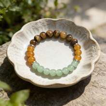 9-In-1 Magic Crystal Elastic Bracelet, Unisex, Symbolizing Peace, Wealth, Prosperity, Good Luck, Love And Protection, Crystal Beads Bring Optimism, Positivity And Confidence, Perfect Gift For Halloween, Christmas, Party, Birthday And Daily Wear - Multicolor - View 3