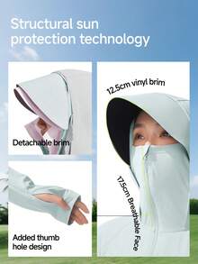 Beneunder Women's Cooling Sun-Protective Jacket (Long Length) AL902 - Light Grey - View 5