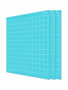 3/4pcs Mesh Cutting Mat, Self-Adhesive Surface, Grid Scale, Compatible With Multiple Cutting Machines, Suitable For Sticker Cutting, Fabric Processing, Handmade Crafts, Christmas Themed Material Cutting, Back To School, School Supplies, Art - A - View 14