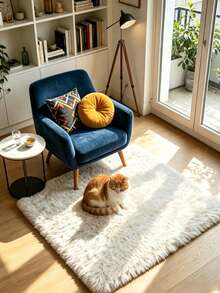 1pc Square Five-Color Doormat, Small Rug, Welcome Mat, Carpet, Floor Mat, Outdoor Doormat, Kitchen Rug, Home Decor, Front Door Mat, Bedroom Carpet, Outdoor Mat, Home Decor, Area Rug, Garden Carpet, Washable Rug - Multicolor B - View 1