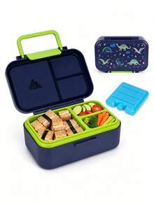 1 Set Multi-Color Refrigerator Storage Boxes, Multi-Function Sealed Bento Box Set (Includes Bento Box + Ice Pack), Suitable For Microwave, Dishwasher And Refrigerator, Perfect For Sandwiches, Main Meals, Fruits And Nutritional Meals, Back To School Supplies - Multicolor - View 20
