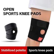 Vilico 1pc Freely Adjustable Knee Pad, Comfortable And Breathable, With PVC Support Band, Suitable For Weightlifting, Fitness, And Gym Knee Protection - Multicolor - View 3