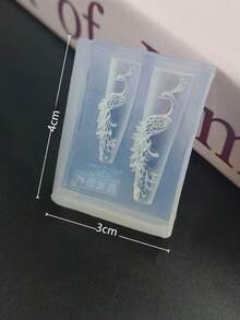雙風格孔雀矽膠模具，中式鳳凰與孔雀浮雕樹脂模具，DIY水晶樹脂髮簪吊墜飾品手工翻模 - 孔雀 - 查看 3