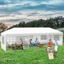 3x3/3x6/3x9m Waterproof Outdoor Canopy Tent Portable Heavy Duty Garden Pavilion With Sidewalls For Patio Party Festival Camping Product Overview - White - View 4