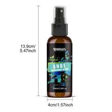 Plant-Powered Foot & Shoe Deodorant Spray, Natural Odor Eliminator With Tea Tree & Mint, 100ml - Tasteless - View 4