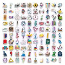 50/100pcs Cartoon Stationery Stickers, Cute Vinyl Waterproof Stickers, Suitable For Water Bottles, Laptops, Skateboards, Suitcases, Perfect For Teachers And Adults - Fresh and Clean - View 12