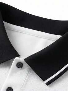 3pcs Men's Autumn Running Fitness Golf Sports Casual Long Sleeve Polo Shirts - Multicolor - View 5