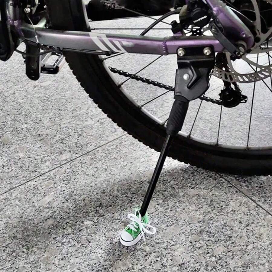 1 Buah Penutup Tripod Kreatif untuk Sepeda Motor, Sepeda, Sisi Sepatu, Bentuk Penyangga Kaki, Sepeda Listrik, Dekorasi Tripod, Sepatu Mini - A - View 1