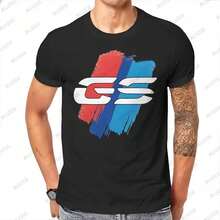 2025 Sonderangebot GS leichtes neues T-Shirt aus Baumwolle für Herren GS Grunge Motorrad-Pinsel mit kurzen Ärmeln Rundhalsausschnitt Sport Freizeit Unisex Oberteile - Farbe 5 - Übersicht 6