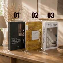 3 Sets Paper Aesthetic Decorative Books, Coffee Table Decorative Books - Faux Decorative Books For Decoration - Home Desktop Decoration - Bedside Table Decoration - Home Bookshelf Decoration - one-size - View 4
