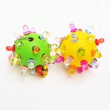 Colorful Parrot Bird Toy, Detachable Design, Chewing Ball Boredom Relief Bird Toy, Pet Bird Cage Accessory - Multicolor - View 10