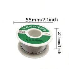 Dây hàn thép không gỉ đa năng công nghiệp, dây hàn tích hợp thuốc hàn điểm nóng chảy thấp, phù hợp hàn điện cực pin đồng, sắt, niken, kẽm, dùng được cho cả mỏ hàn và bật lửa - A - Xem 6