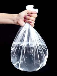 10/40PCS Thickened Leak-Proof Disposable Bird Cage Liner Bags, PE Film Pet Waste Trash Bags, Fit Parrot, Pigeon, Rabbit Cages, Quick Clean Tray, Breeding Cage Hygiene Pads - Transparent - View 6