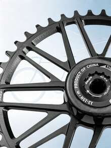 ZRACE GR01 碎石/山地單車齒盤，40T 42T 44T，相容於 M9100 / M8100 / M7100 / M6100 / MT900 搖臂 - 黑色 - 查看 8