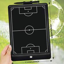 RSP 8.5 Inch/10 Inch/16 Inch LCD Electronic Football/Basketball Tactics Tablet, Digital Strategy Marker Board, Teaching Blackboard For Football Coaches, Suitable For Training And Strategy Planning, Christmas/Birthday Gifts For Ball Sports Enthusiasts - Black - View 22