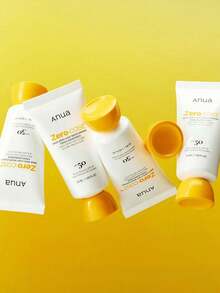 Anua Zero-Cast 保濕妝感防曬乳 50ml，無白cast、保濕輕盈、不油膩平滑妝感，適合所有膚質，長效保濕，K-Beauty 韓系彩妝，Olive Young，禮品，50ml/1.69 Fl.Oz - 50ml - 查看 10