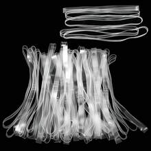 50/100pcs Extra Large TPU Rubber Bands, Thick Multi-Purpose Elastic Binding Rings, Long, Suitable For Office, Outdoor, Trash Bag Bundling, Notebooks, File Packaging, Moving - Multicolor - View 1
