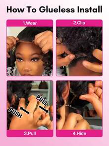 ISEE Hair Body Wave Invisi Draw-Strings 360 Lace Frontal Glueless Wig Wear And Go Natural Color 14-26 Inch 180% Density Soft & Silky Pre-Bleached Pre-Plucked Hairline Seamless Blend Natural Scalp Look For Women - SNatural - View 9