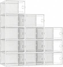Shoe Storage Box - 12 Shoe Boxes - View 1