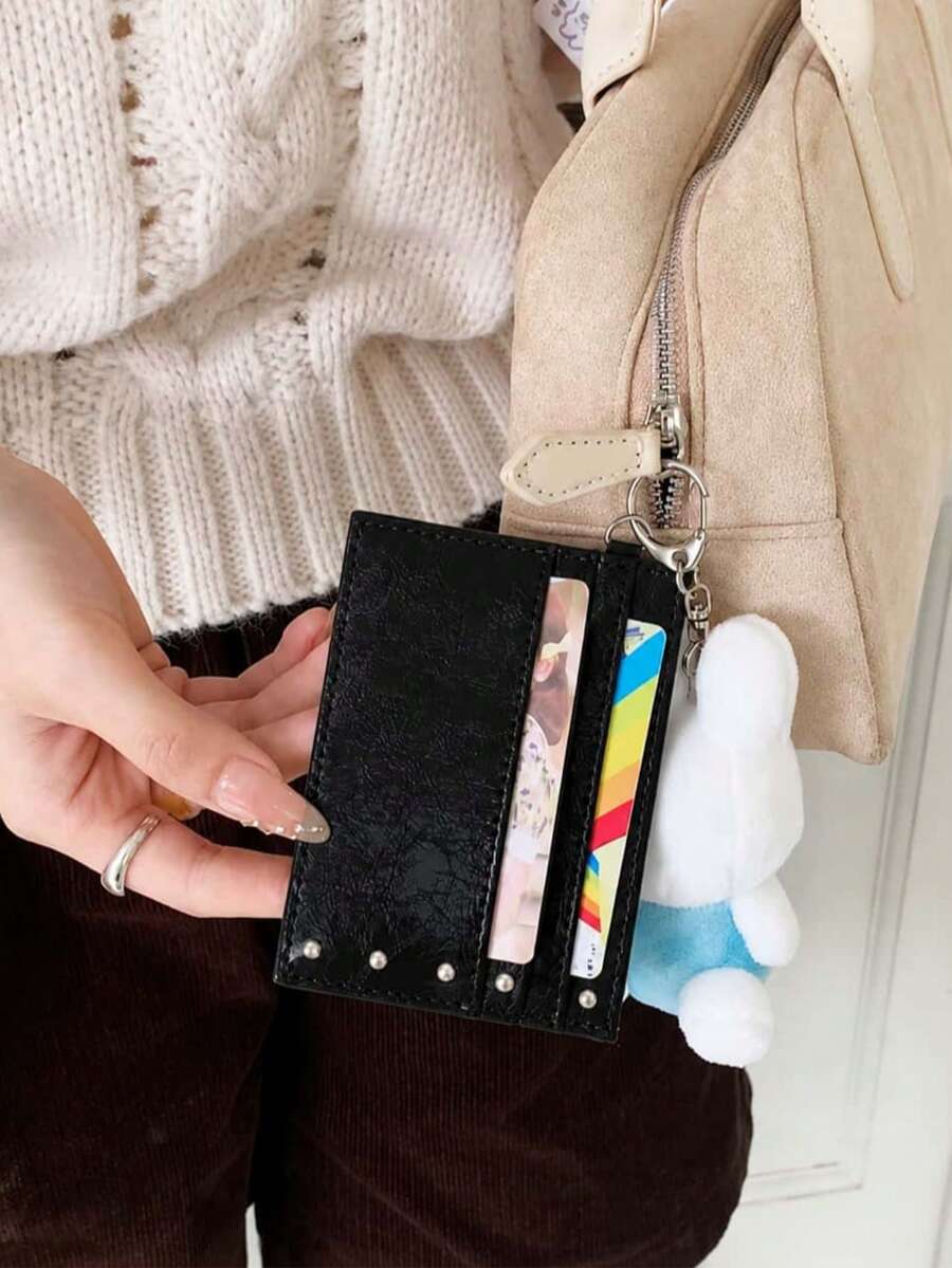 Korean Style Card Holder!Card Slot Envelope Wallet Minimalist DesignShort Wallet Mini Wallet Wallet Card Wallet Gifts Stocking Stuffers Accessories - Multicolor - View 1