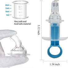 1Pc Blue Pet Medicine Feeder Liquid Oral Syringe Milk Nursing Bottles Syringe Soft Tip Plastic Pet Medical Feeding Tool For Dog Puppy Cat, Kitten Nursing Supplies - Pink - View 2