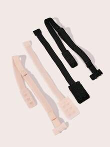 Lignisse 3 Hook Adjustable Bra Strap Extender, Universal Bra Strap Extension Clips, Comfortable Bra Band Lengthener, Invisible Underwear Accessories For Women - Multicolor - View 7