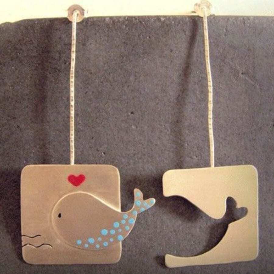 DIYCCPC Exquisite Cute Whale Pattern Engraved Square Pendant Earrings, Luxury Charming Creative Animal Women's Accessories - Two Tone - View 1