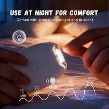 El nuevo cortaúñas eléctrico automático universal cuenta con funciones de iluminación y recolección de polvo, lo que lo convierte en un cortaúñas eléctrico ideal para el hogar y los viajes.HOT - Blanco - Ver 8