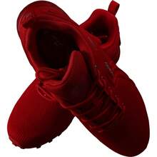Red Mesh Sport Shoes, Lightweight Trail Trekking Sneakers, Men's Outdoor Footwear, VICO TopShell - Red - View 5