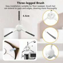 Spare Parts For Dreame Bot L10 Prime / L10s Pro / L10 Pro Accessories Main Side Brush Hepa Filter Mop Cloth Robot Replacement - View 7