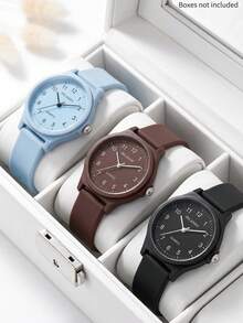 JasonRolls 5PCS Women's Wristwatches Vintage Classic Minimalist Round Dial Exquisite Digital Scale Elegant Women's Quartz Watch Suitable For Daily Casual Decoration, Holiday Parties, Valentine's Day, Anniversary, Wedding, Christmas And Other Occasions Also The Best Holiday Gift For Family And Friends Christmas Gift - Multicolor - View 16