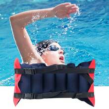 Swimming Belts For Adults Adjustable Floats Trainer Support With Buckle Flotation Belt For Adults For Water Exercise Workout - Red - View 4