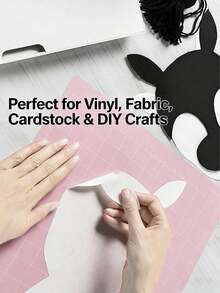 3/4pcs Mesh Cutting Mat, Self-Adhesive Surface, Grid Scale, Compatible With Multiple Cutting Machines, Suitable For Sticker Cutting, Fabric Processing, Handmade Crafts, Christmas Themed Material Cutting, Back To School, School Supplies, Art - A - View 2