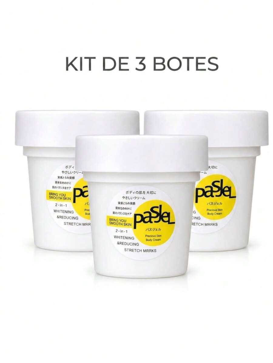 Pasjel 3-Pack Anti-Stretch Mark Moisturizing Cream Kit - Stretch Marks - View 1