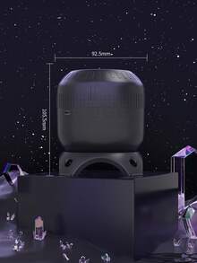 1pc Starry Sky Christmas Projection Night Light, USB Rechargeable Dynamic Light Projection Lamp, Romantic Atmosphere Light, Suitable For Bedroom Bedside, Living Room, Party, Home Decor, Room Decoration - Multicolor - View 11