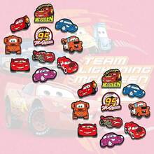 Disney Cartoon Theme Toy Cowboy Racing Stitch Clog Shoe Charms, Cute Decorative Stickers For Children's Fashion Personalized Shoe Surface Decoration Accessories - Multicolor - View 9