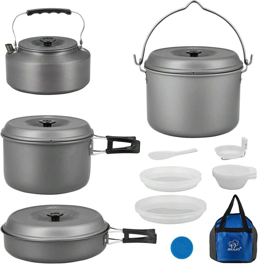 Picnic Cookware & Parts - 6 People With Kettle - View 1