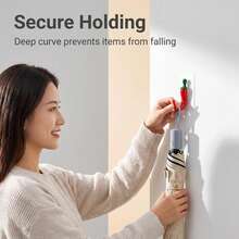 6pcs Creative Chili Pepper Kitchen Hooks, Self-Adhesive No-Drill Design, Strong Load-Bearing, Chili Shape, Suitable For Multiple Scenes, Can Hang Plastic Bags, Towels, Cleaning Cloths, Keychains And Other Daily Items - View 5