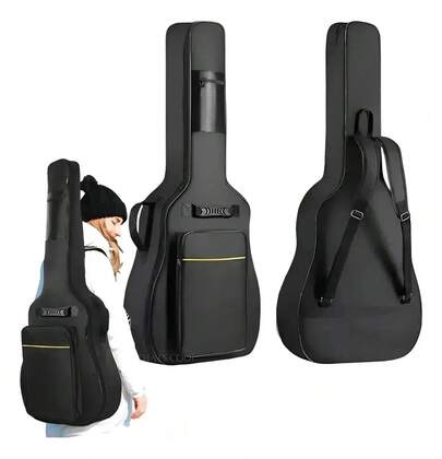 38-41in Funda De Guitarra Impermeable Tela Oxford + Correa