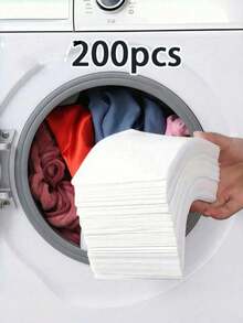 200/100/50/10/2pcs Colorful Color Absorbing Laundry Sheets - Color Catcher & Color Absorbing Cloth, Suitable For Washing Machines, Prevent Color Bleeding, Enhance Clothing Protection, Laundry Accessories - Multicolor - View 15