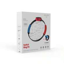 AOLION 環形連接器與腿部束帶,相容於 Switch Ring Fit Adventure 遊戲健身環,適用於彈性運動帶 - 查看 9