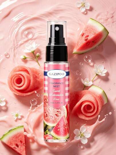 30ml Watermeloengeur Spray, Watermeloen Munt Auto Luchtverfrisser. Mengt de geuren van suiker, citroen, citrus, watermeloen, camellia en cederhout om een frisse en langdurige natuurlijke aroma te creëren. Draagbaar ontwerp, geschikt voor binnen, auto, kantoor, reizen, vakantie en feestgebruik. Ideaal voor Pasen, Halloween, Kerstmis, verjaardagscadeaus of vakantiesouvenirs, en een doordachte verrassing voor vrienden, familie en geliefden. Een must-have voor het nieuwe schooljaar