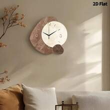 Back To School Season Luxury High-End Natural Stone Decorative Wall Clock, Ultra-Quiet Quartz Movement, No Ticking Sound, Suitable For Decorating Living Room, Bedroom, Office, Kitchen And Cafe, Perfect Decorative Gift For Friends And Family, Can Be Used For Room Decor, Bedroom Decor, Dorm Decor, Back To School Decor, School Surprise, School Opening Season, Wedding Decor, Friend Birthday Gift, Home Decor And School Supplies - Wall Clock - View 9