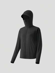 Beneunder Women's Cooling Sun-Protective Jacket (Loose Fit) AL010 - Black - View 8
